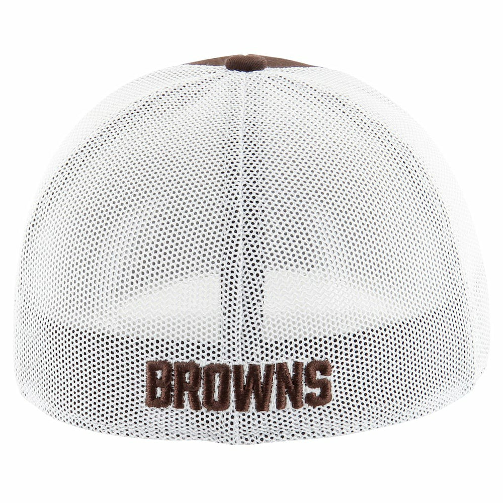 Cleveland Browns '47 Thrash Trophy Flex Hat - Brown/White Hats