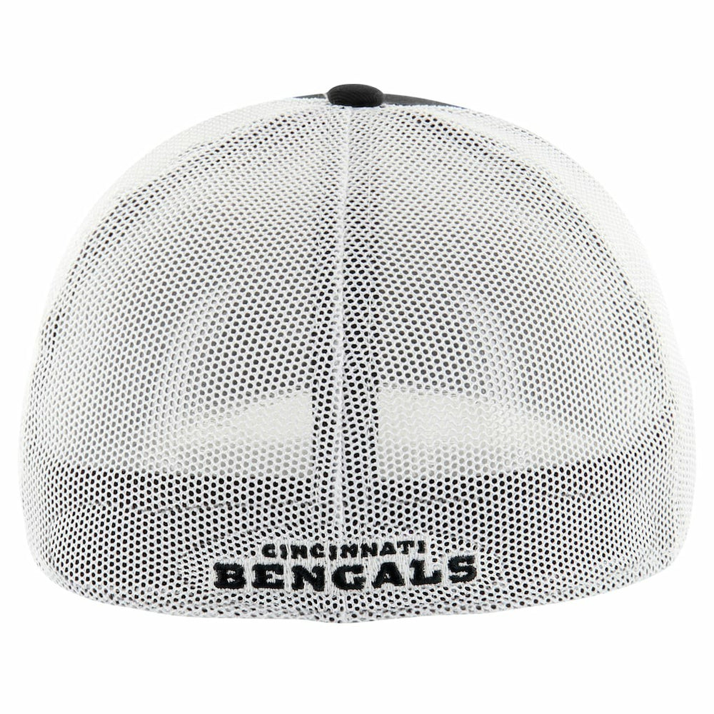 Cincinnati Bengals '47 Thrash Trophy Flex Hat - Black/White Hats