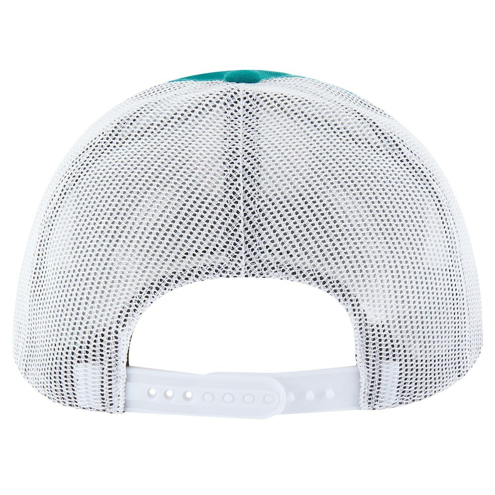 Miami Dolphins '47 Team Unstructured Trucker Adjustable Hat - Aqua/White Hats
