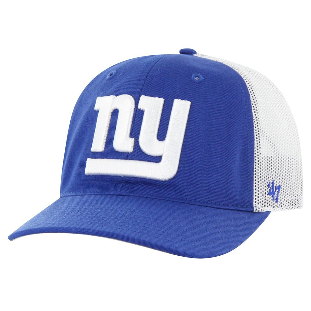 New York Giants '47 Team Unstructured Trucker Adjustable Hat - Royal/White Hats