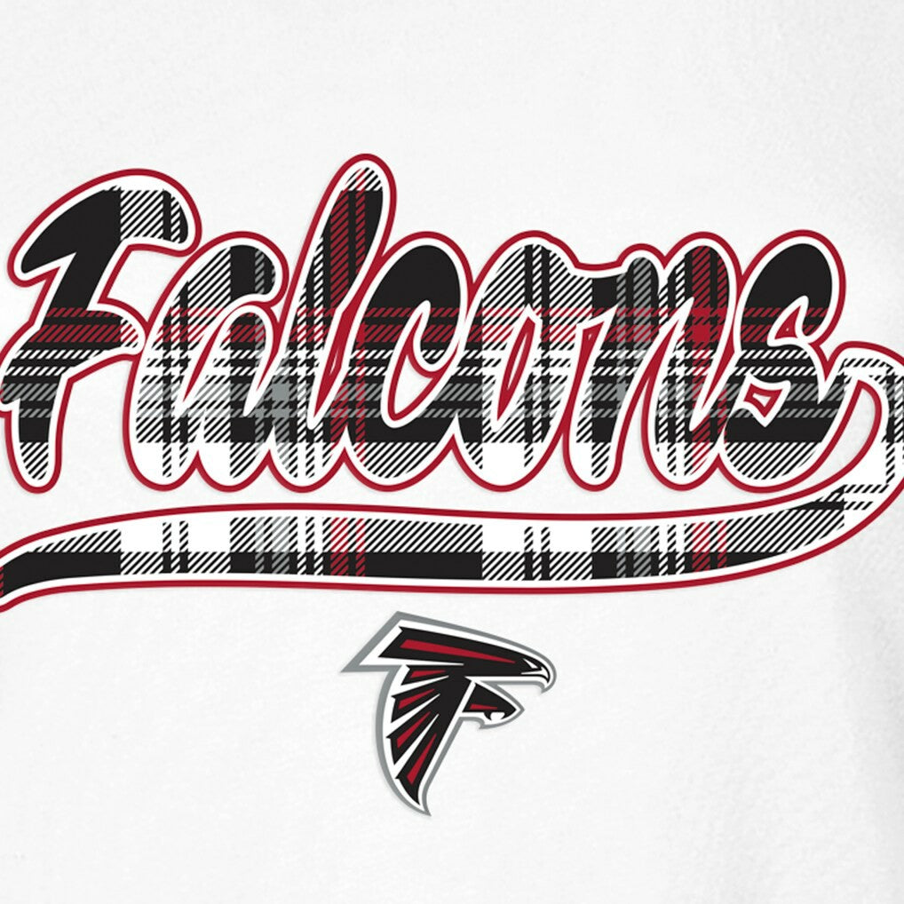 Atlanta Falcons New Era Women's 3rd Down T-Shirt - White/Red T-shirts
