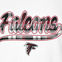 Atlanta Falcons New Era Women's 3rd Down T-Shirt - White/Red T-shirts