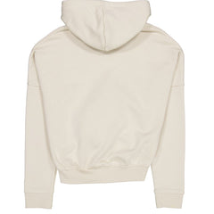 Cleveland Browns New Era Women's 3rd Down Historic Pullover Hoodie - Cream Hoodies