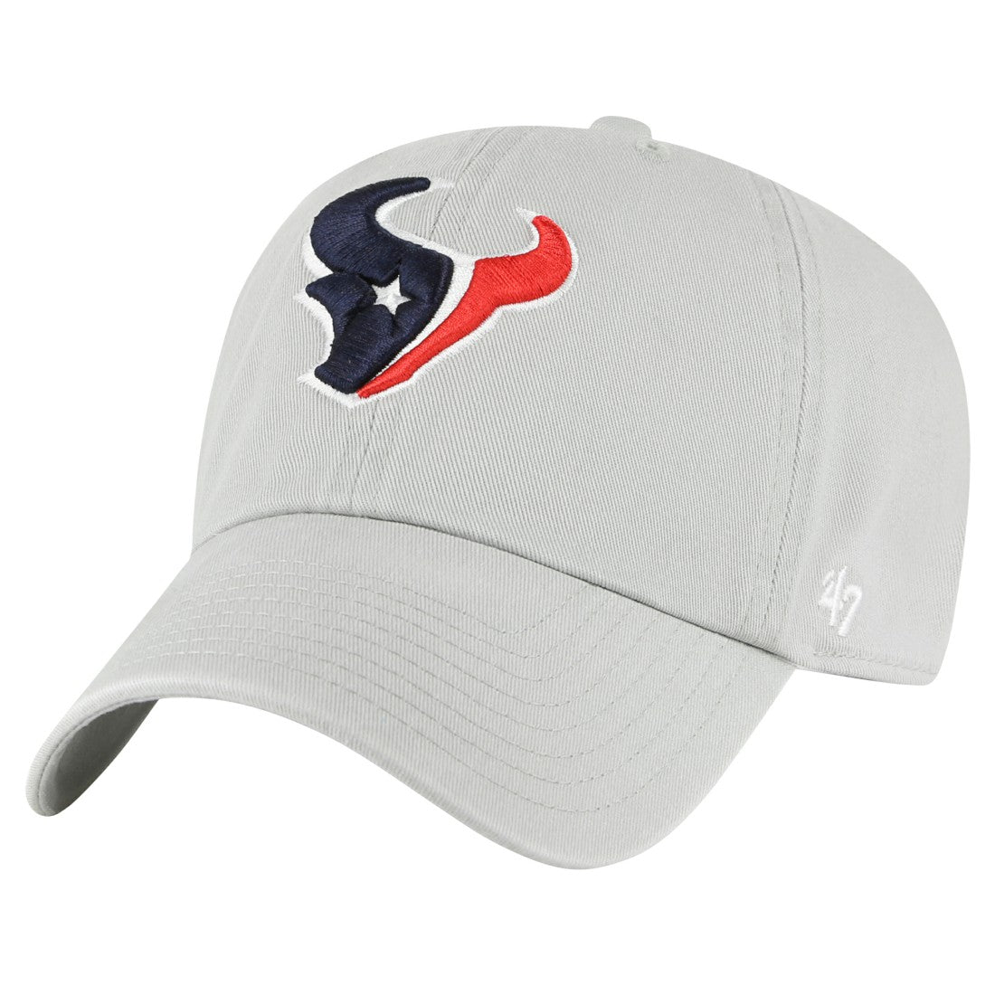 Houston Texans '47 Team Clean Up Adjustable Hat - Gray Hats