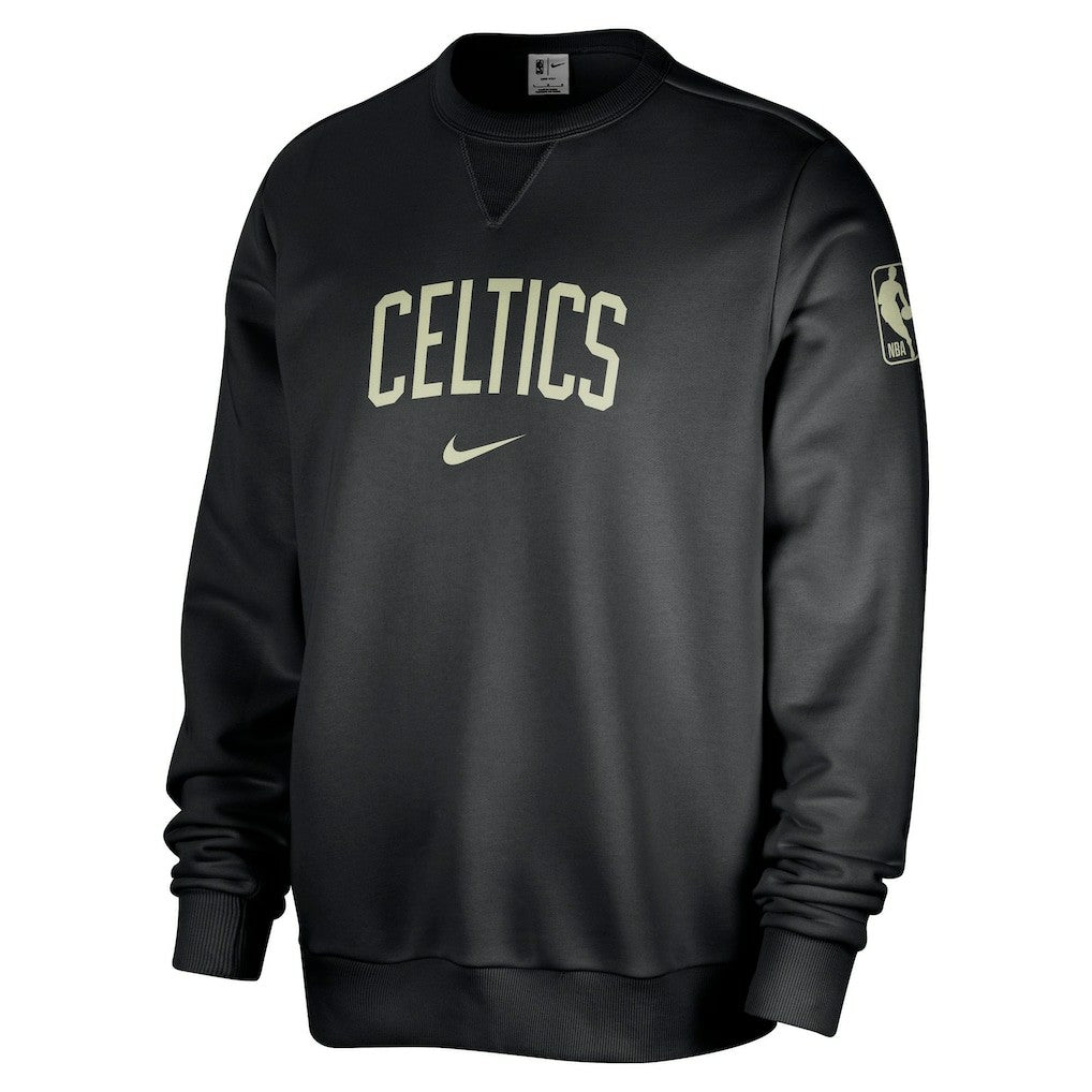 Boston Celtics Courtside Standard Issue Performance Pullover Sweatshirt Black - Nike