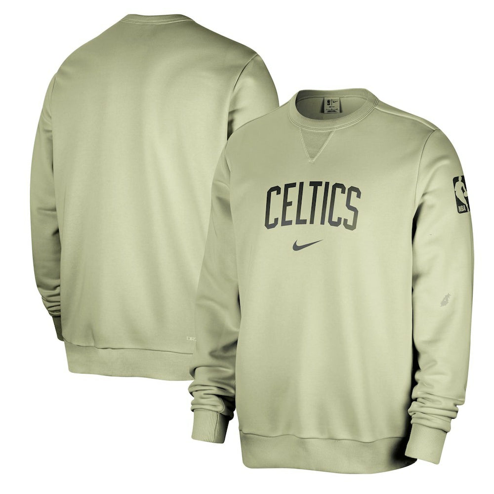 Boston Celtics Courtside Standard Issue Performance Pullover Sweatshirt Green - Nike