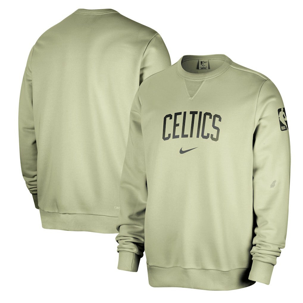 Boston Celtics Courtside Standard Issue Performance Pullover Sweatshirt Green - Nike