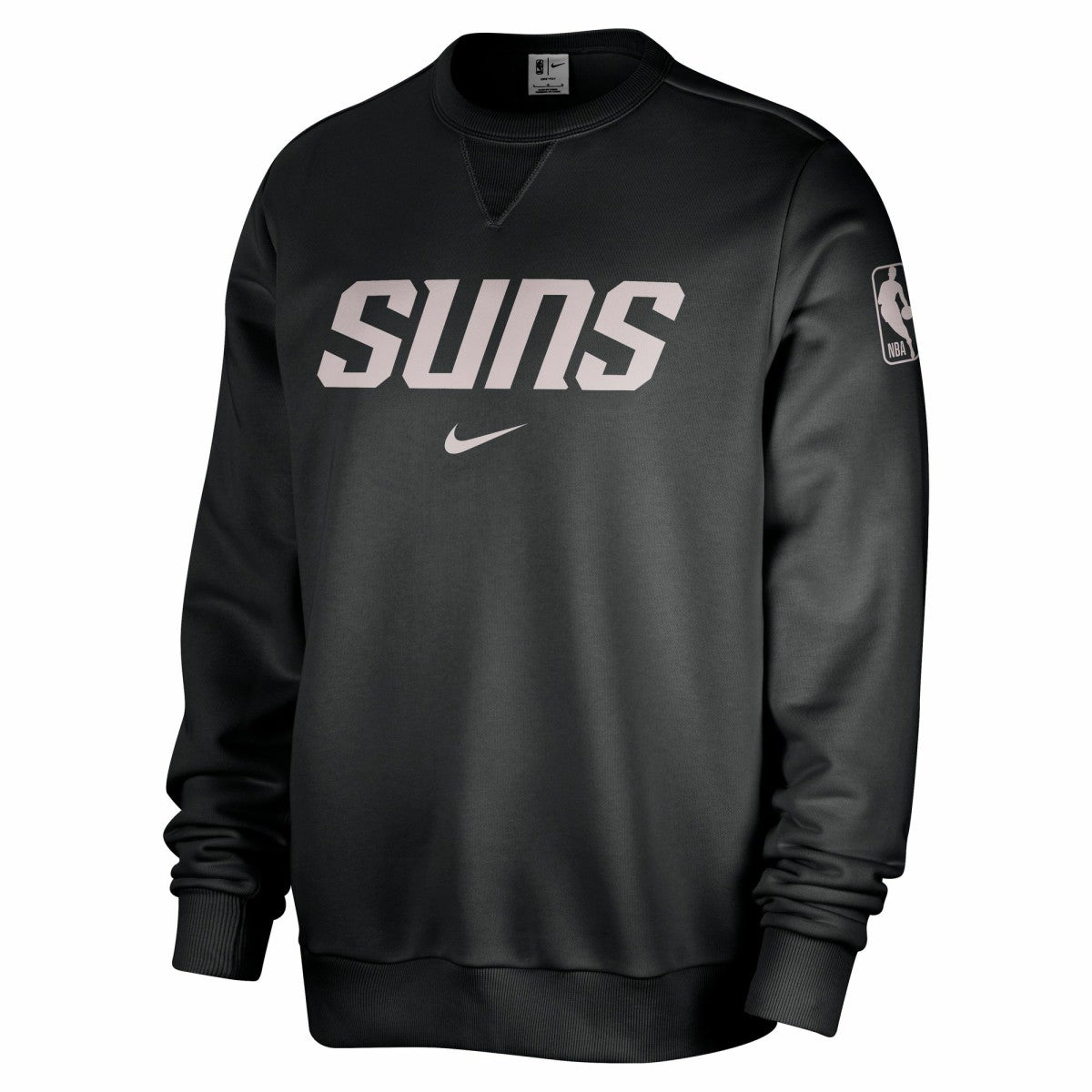 Phoenix Suns Courtside Standard Issue Performance Pullover Sweatshirt Black - Nike