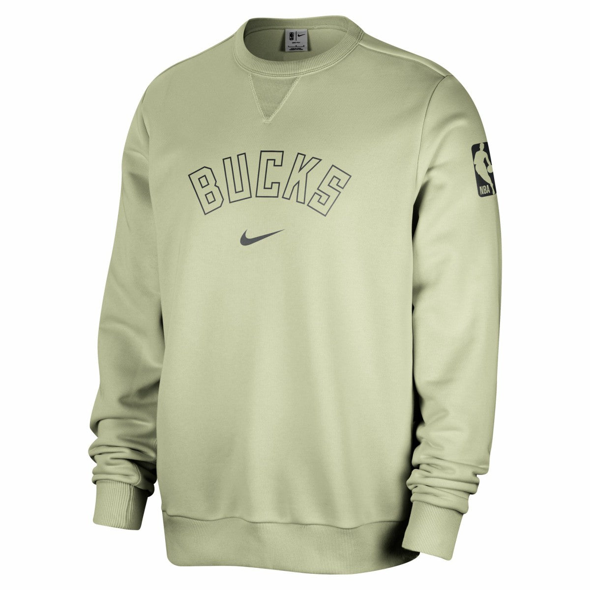 Milwaukee Bucks Courtside Standard Issue Performance Pullover Sweatshirt Green - Nike outlet