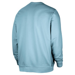 New York Knicks Courtside Standard Issue Performance Pullover Sweatshirt Light Blue - Nike