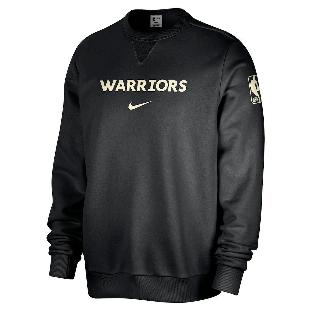 Golden State Warriors Courtside Standard Issue Performance Pullover Sweatshirt Black - Nike