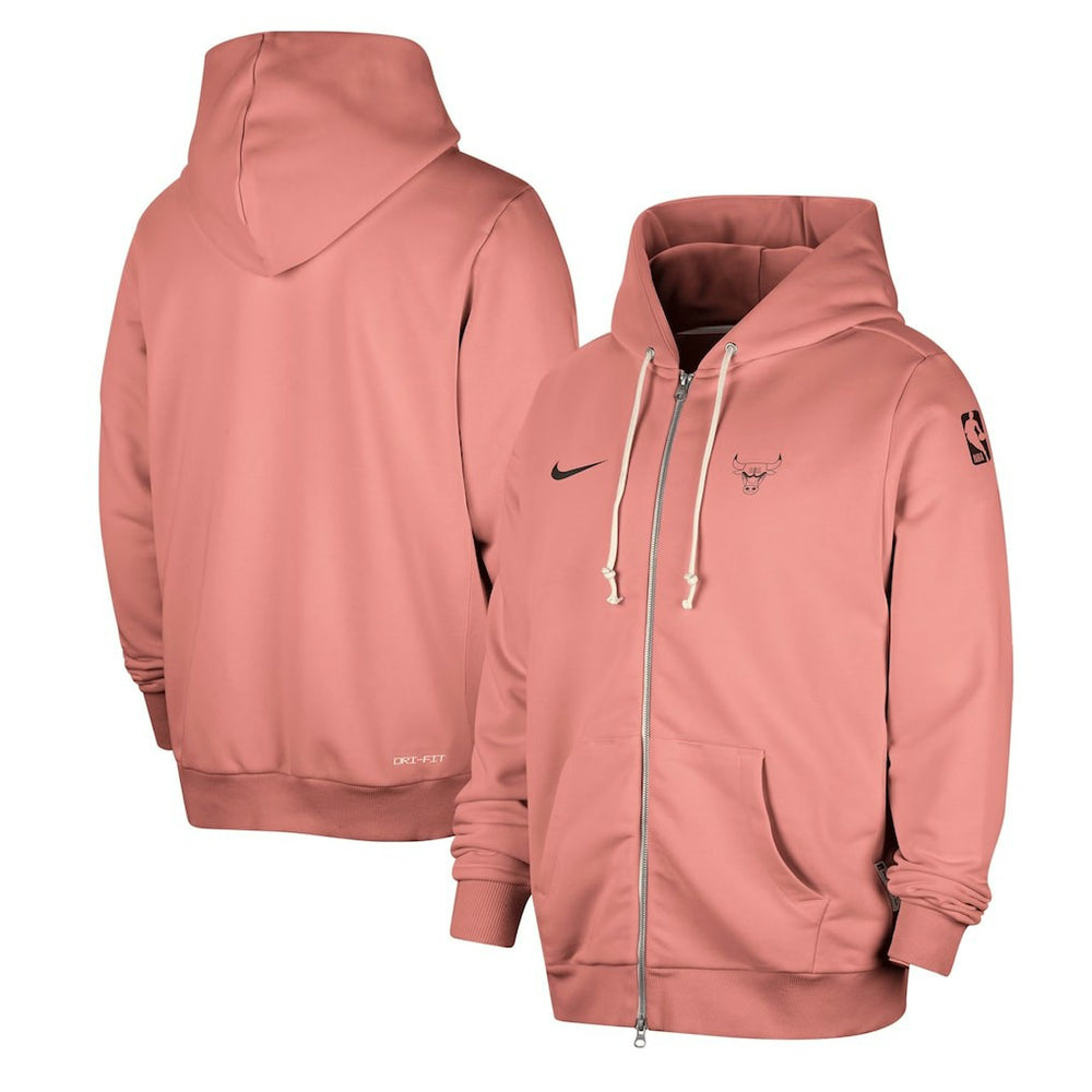 Chicago Bulls Authentic Standard Issue Full-Zip Hoodie Jacket Red - Nike