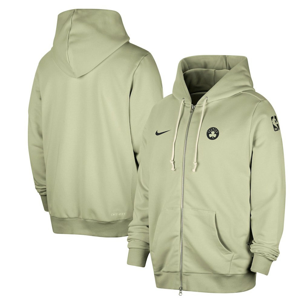 Boston Celtics Authentic Standard Issue Full-Zip Hoodie Jacket Green - Nike