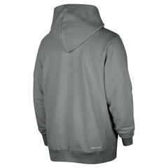 Brooklyn Nets Authentic Standard Issue Full-Zip Hoodie Jacket Gray - Nike