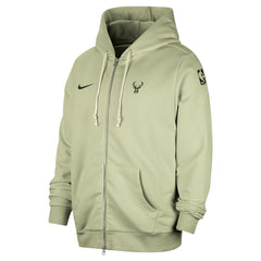 Milwaukee Bucks Authentic Standard Issue Full-Zip Hoodie Jacket Green - Nike