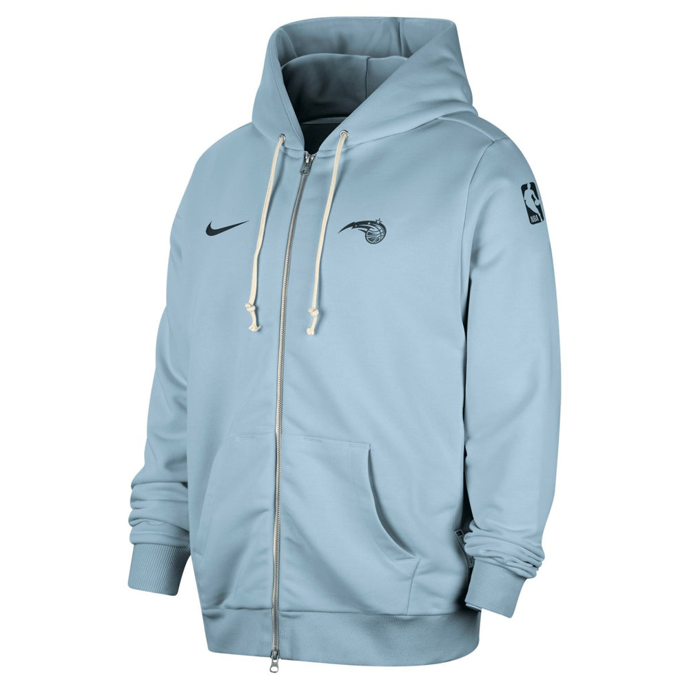 Orlando Magic Authentic Standard Issue Full-Zip Hoodie Jacket Light Blue - Nike