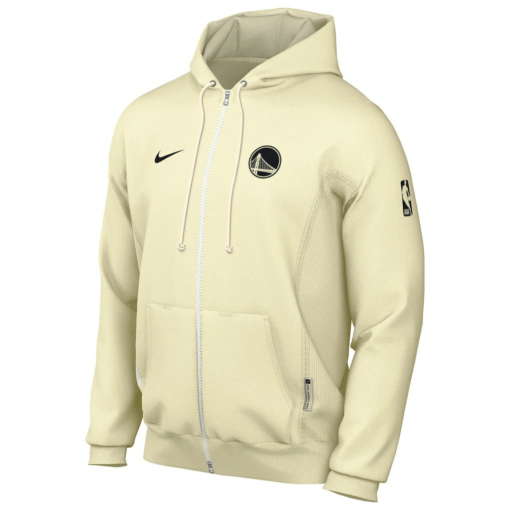 Golden State Warriors Authentic Standard Issue Full-Zip Hoodie Jacket Gray - Nike