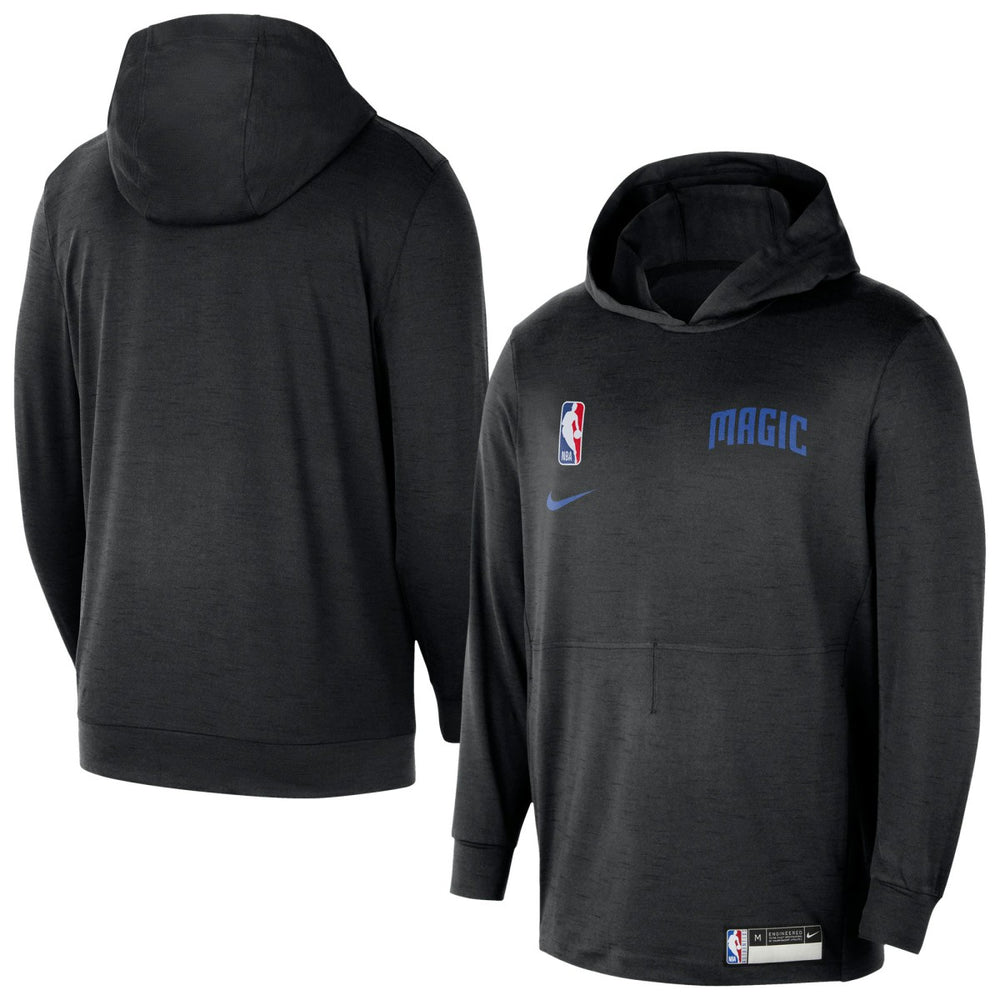 Orlando Magic 2024/25 On-Court Authentic Practice Yoga Restore Lightweight Pullover Hoodie Black - Nike