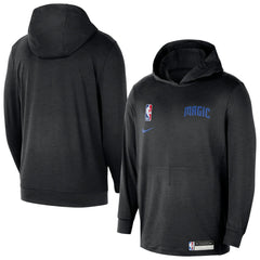 Orlando Magic 2024/25 On-Court Authentic Practice Yoga Restore Lightweight Pullover Hoodie Black - Nike