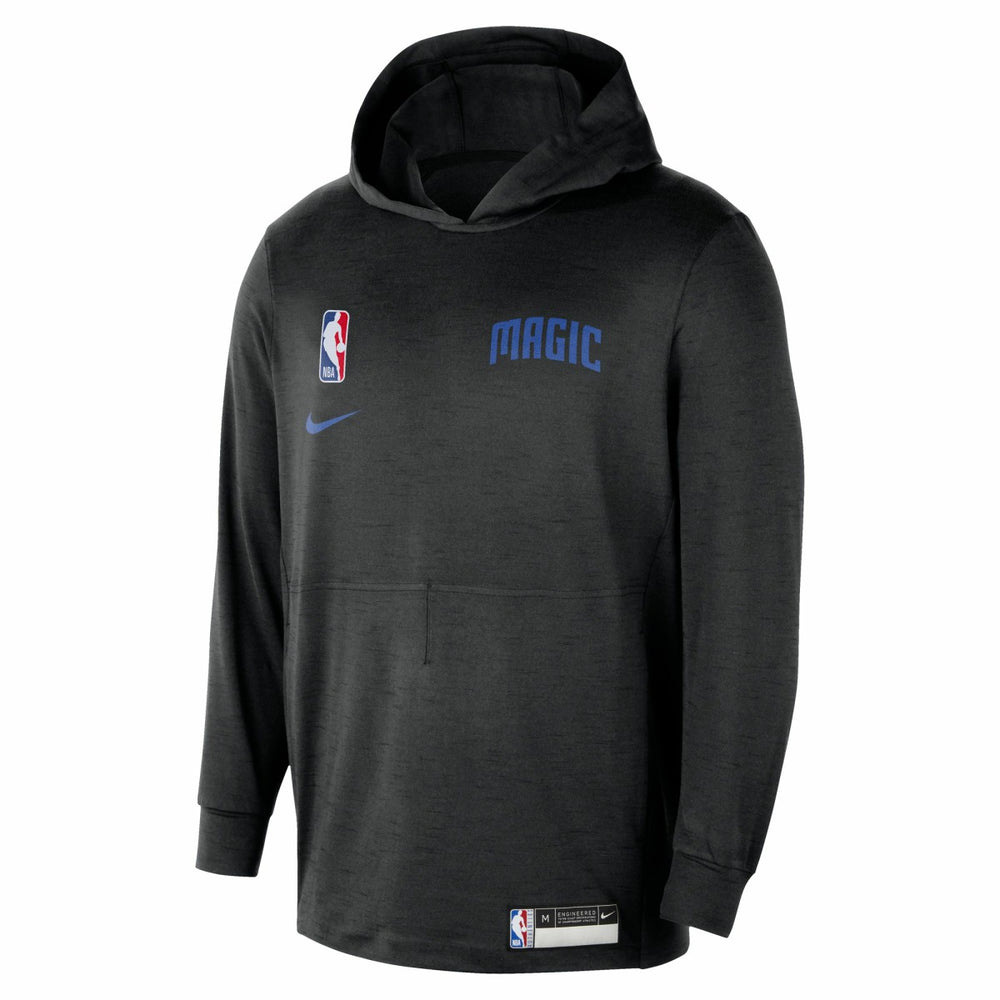 Orlando Magic 2024/25 On-Court Authentic Practice Yoga Restore Lightweight Pullover Hoodie Black - Nike