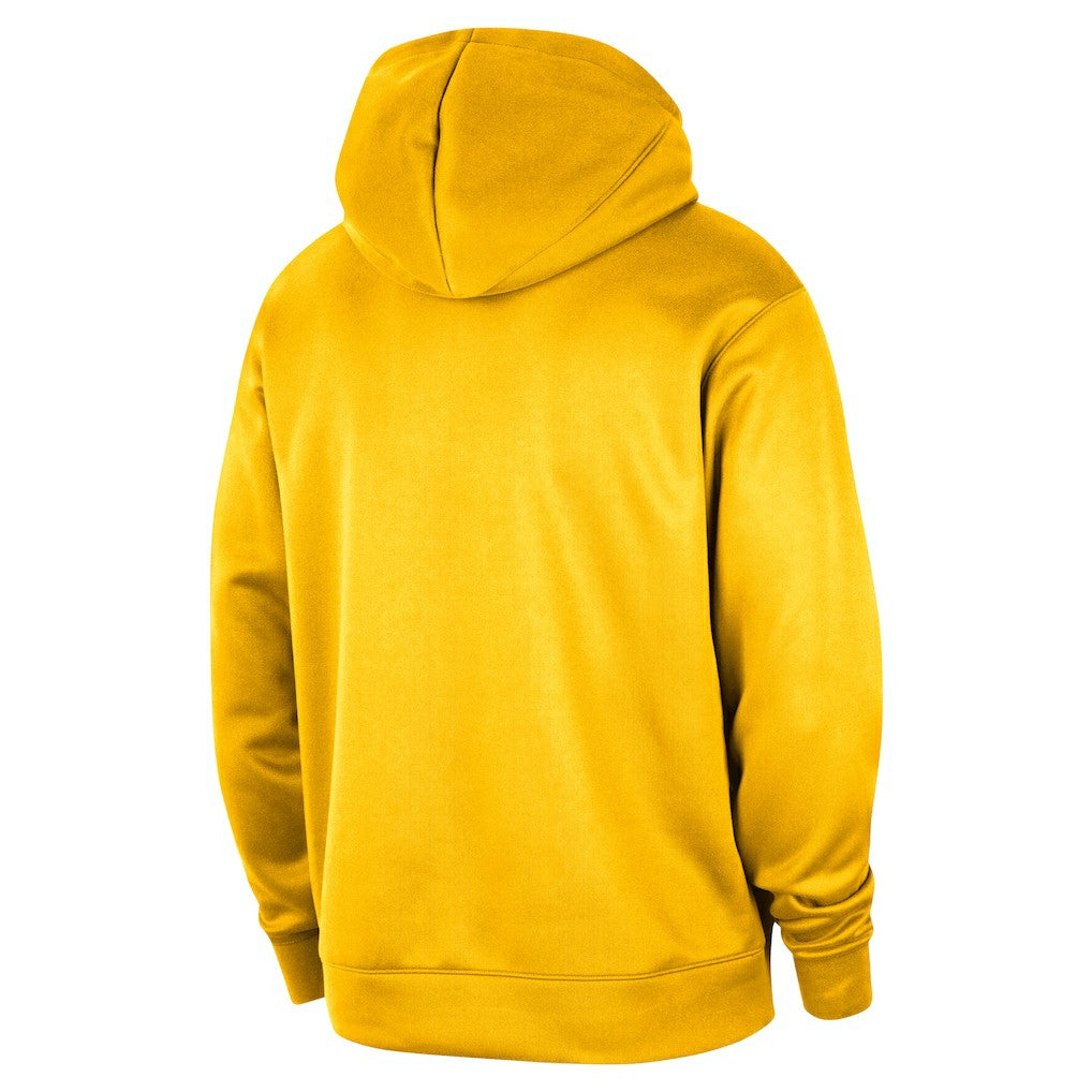 Golden State Warriors 2024/25 Spotlight On-Court Practice Performance Pullover Hoodie Gold - Nike