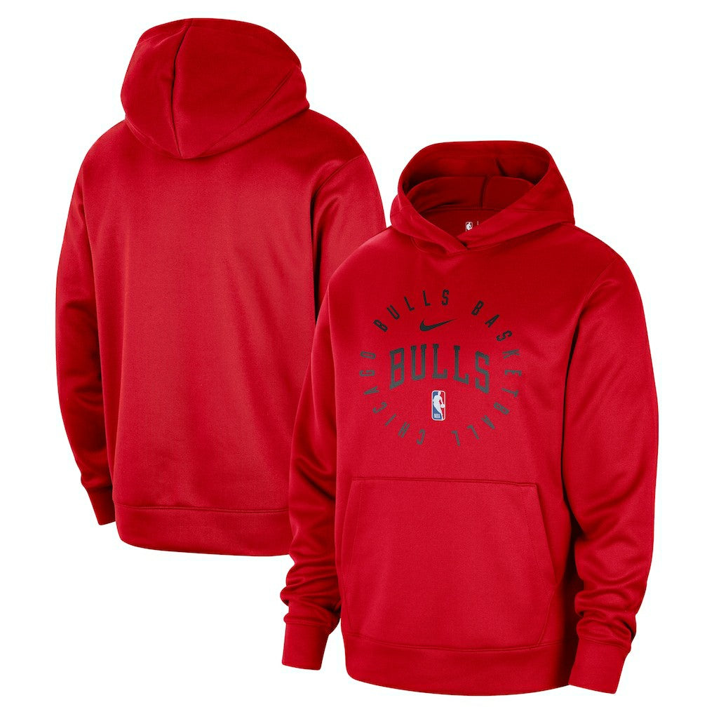 Chicago Bulls 2024/25 Spotlight On-Court Practice Performance Pullover Hoodie Red - Nike
