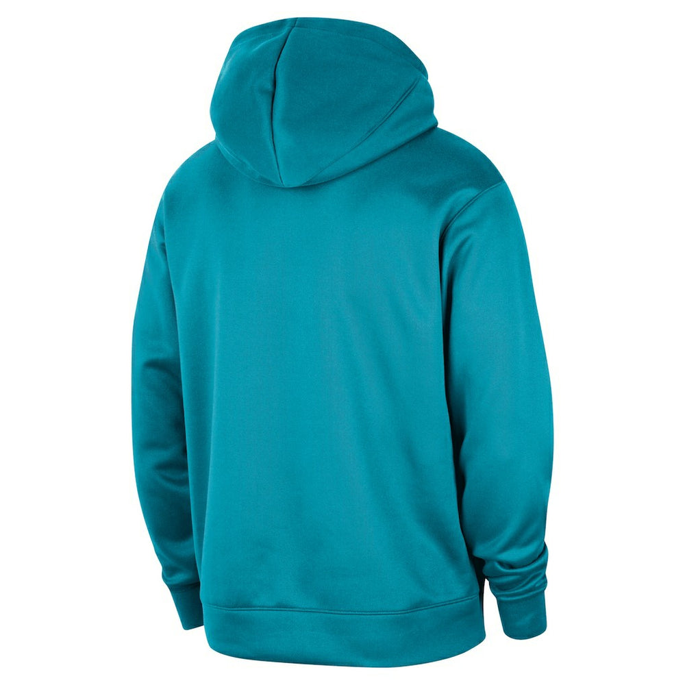 Charlotte Hornets Jordan Brand 2024/25 Spotlight On-Court Practice Performance Pullover Hoodie Teal