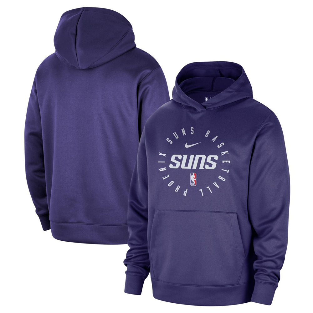 Phoenix Suns 2024/25 Spotlight On-Court Practice Performance Pullover Hoodie Purple - Nike