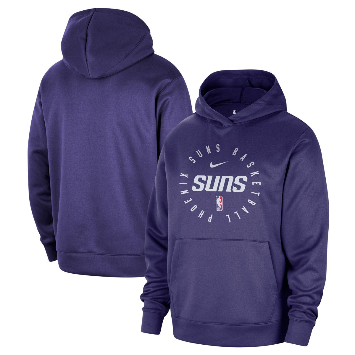 Phoenix Suns 2024/25 Spotlight On-Court Practice Performance Pullover Hoodie Purple - Nike