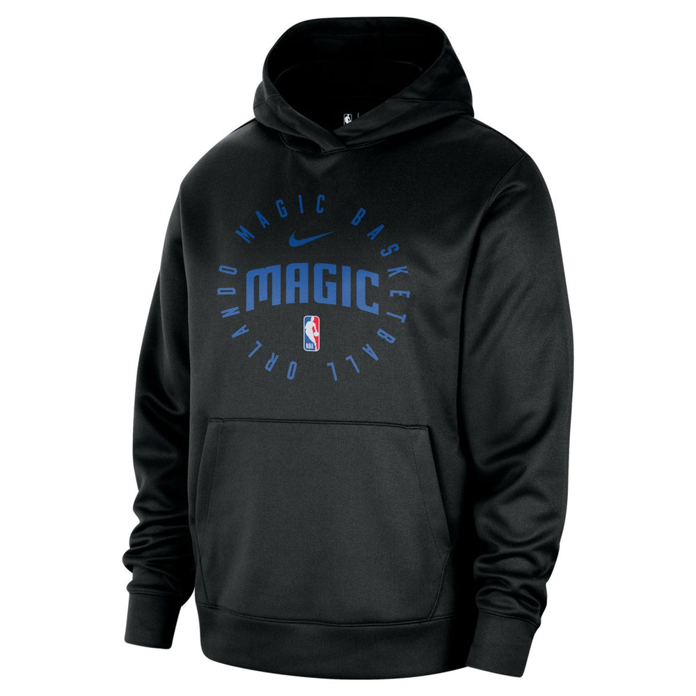 Orlando Magic 2024/25 Spotlight On-Court Practice Performance Pullover Hoodie Black - Nike