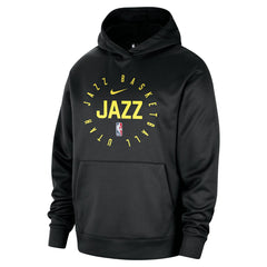 Utah Jazz 2024/25 Spotlight On-Court Practice Performance Pullover Hoodie Black - Nike