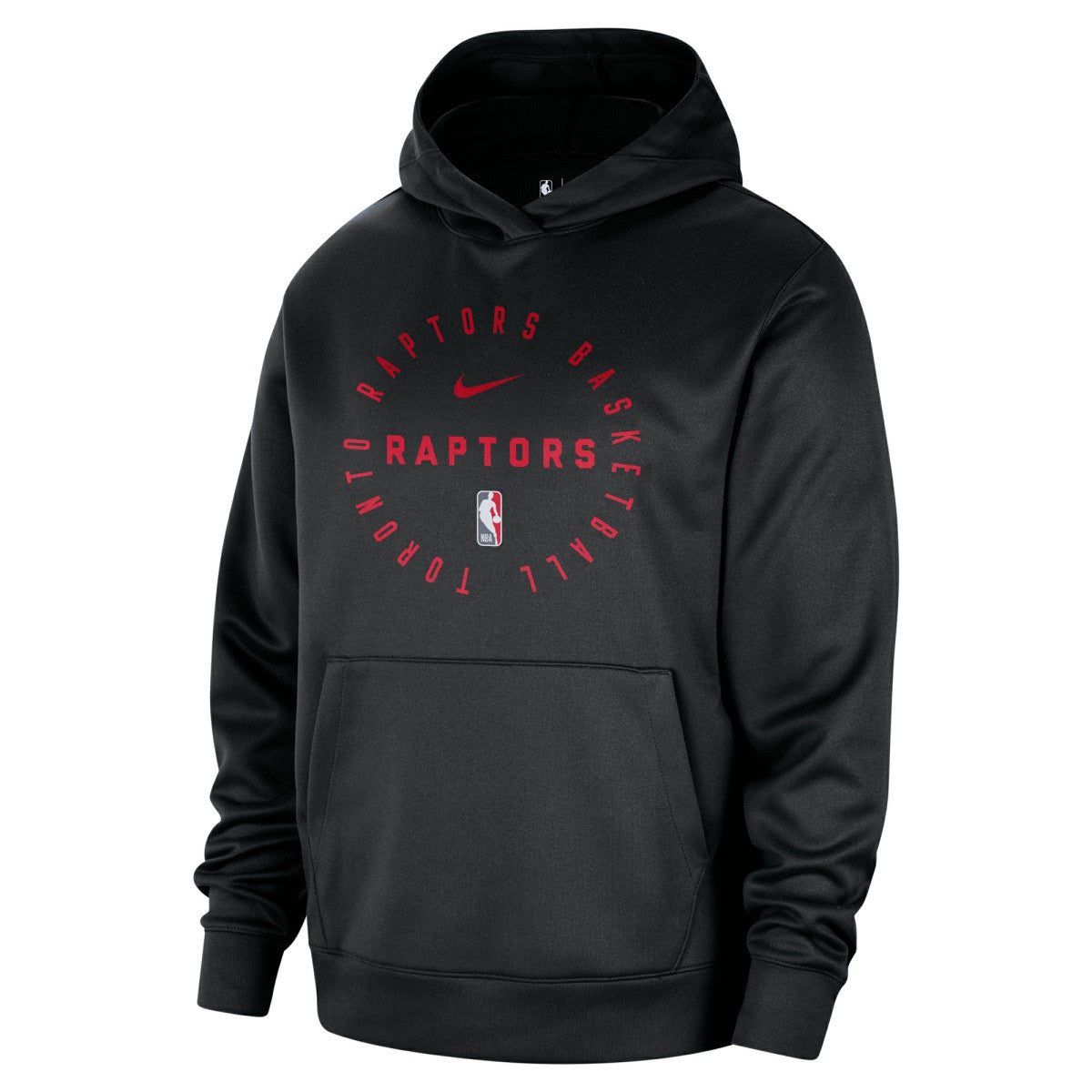 Toronto Raptors 2024/25 Spotlight On-Court Practice Performance Pullover Hoodie Black - Nike