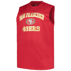 Christian McCaffrey San Francisco 49ers Big & Tall Muscle Tank Top - Scarlet Tops