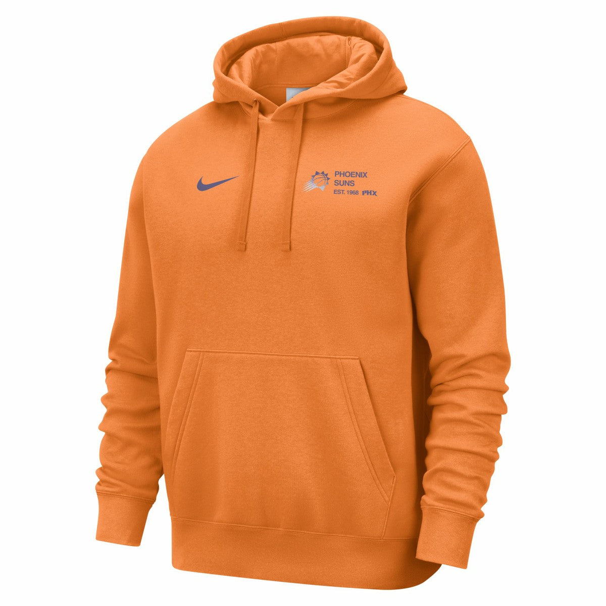 Phoenix Suns Courtside Club Pullover Hoodie Orange - Nike outlet