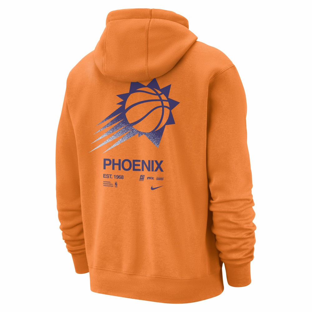 Phoenix Suns Courtside Club Pullover Hoodie Orange - Nike outlet