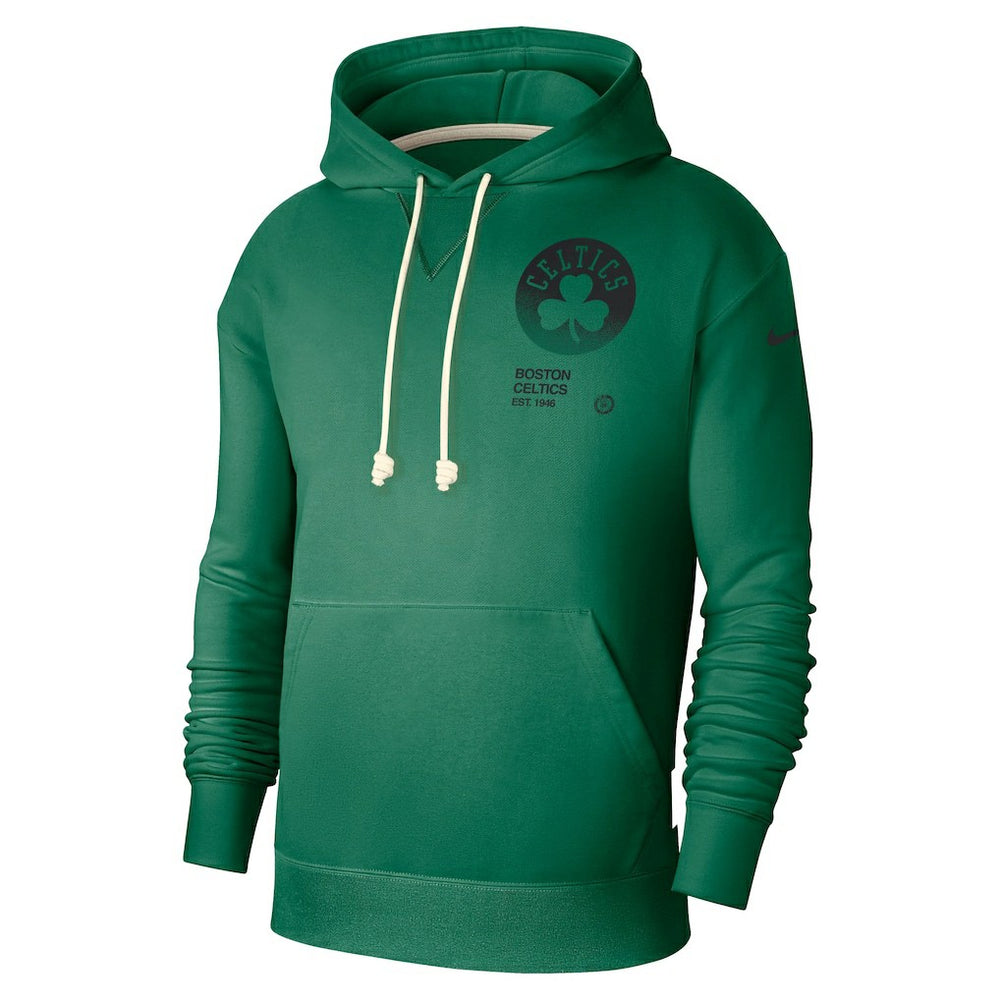Boston Celtics Courtside Standard Issue Premium Performance Pullover Hoodie Kelly Green - Nike
