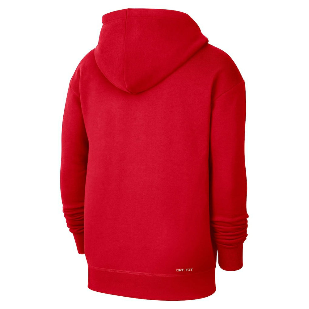 Atlanta Hawks Courtside Standard Issue Premium Performance Pullover Hoodie Red - Nike