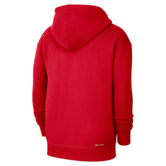 Atlanta Hawks Courtside Standard Issue Premium Performance Pullover Hoodie Red - Nike