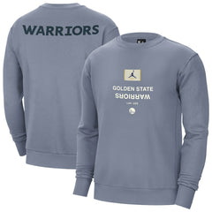 Golden State Warriors Jordan Brand Courtside Statement Edition Heavyweight Pullover Sweatshirt Blue outlet