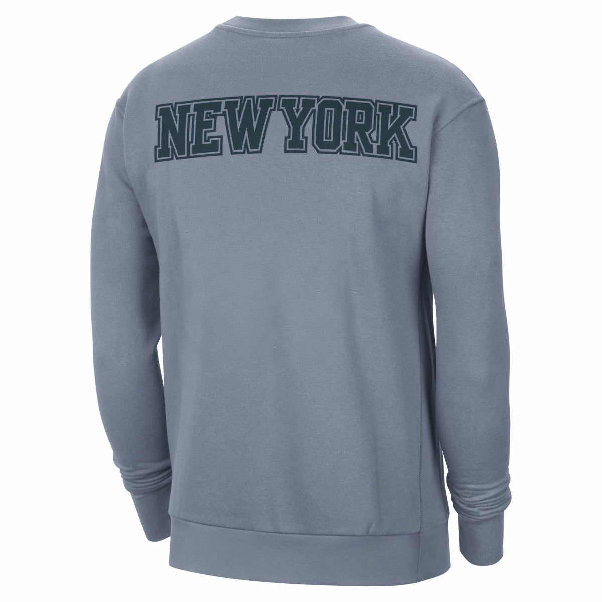 New York Knicks Jordan Brand Courtside Statement Edition Heavyweight Pullover Sweatshirt Blue