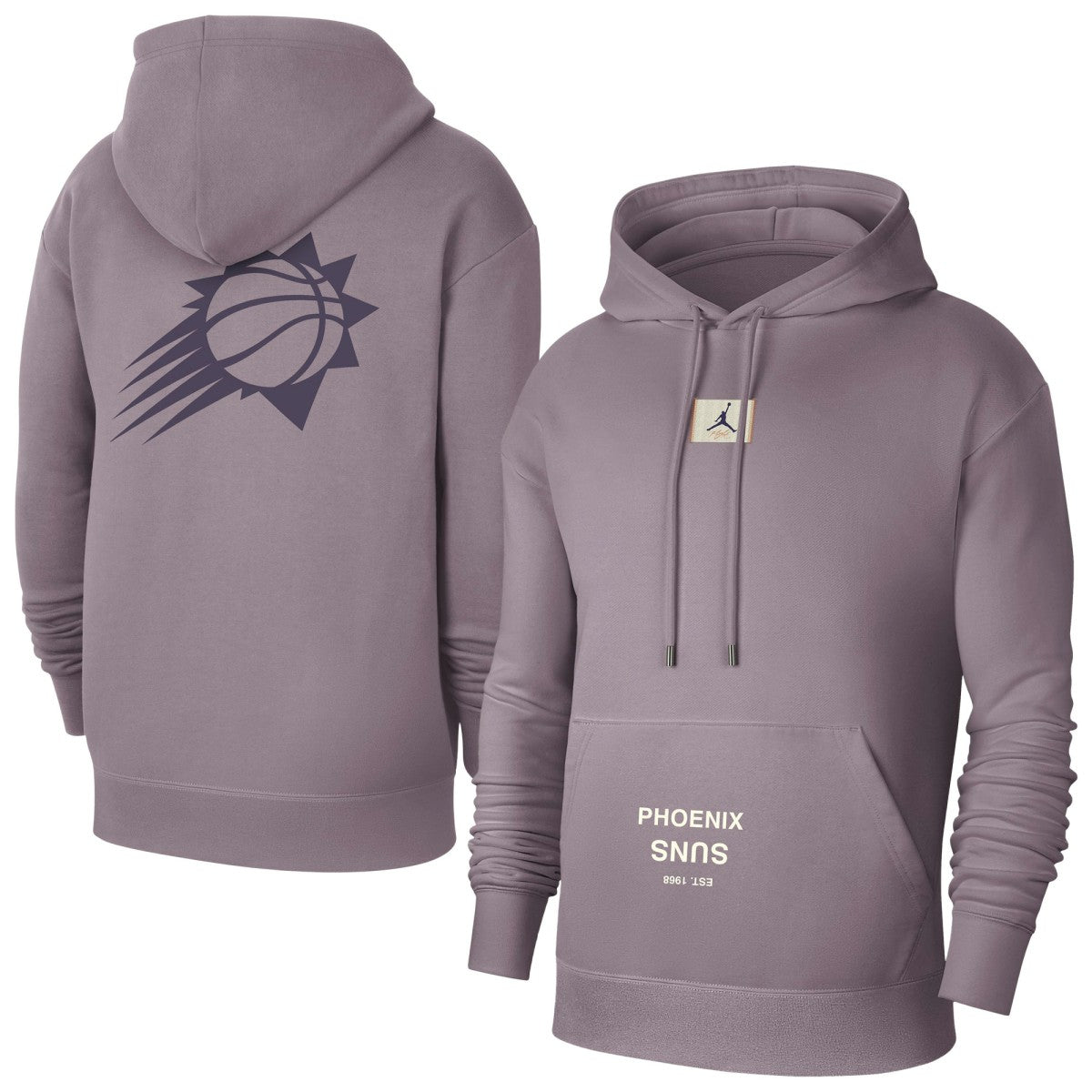 Phoenix Suns Jordan Brand Courtside Statement Edition Pullover Hoodie Purple