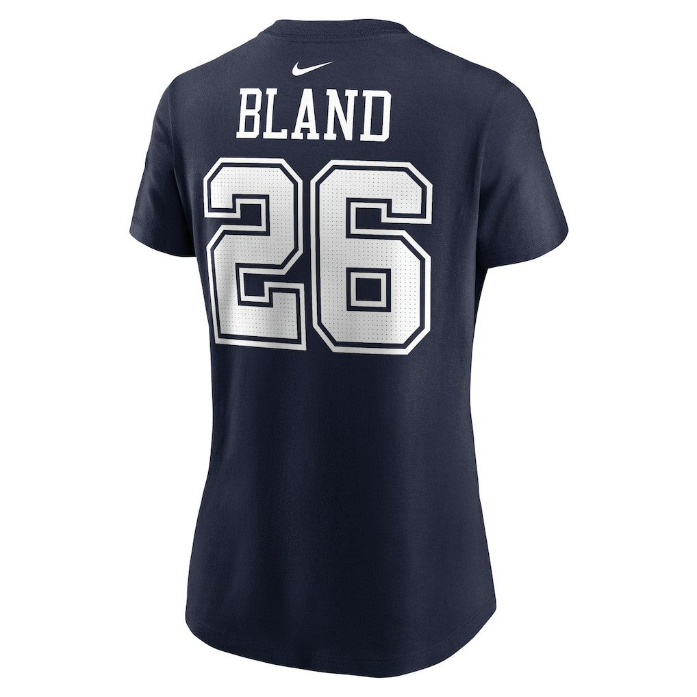 DaRon Bland Dallas Cowboys Women's Player Name & Number T-Shirt - Navy T-shirts