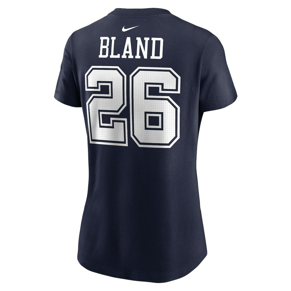 DaRon Bland Dallas Cowboys Women's Player Name & Number T-Shirt - Navy T-shirts