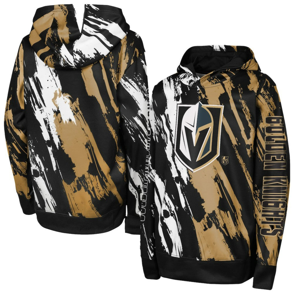 Vegas Golden Knights Preschool Master Snipe Pullover Hoodie - Black | US 201002340