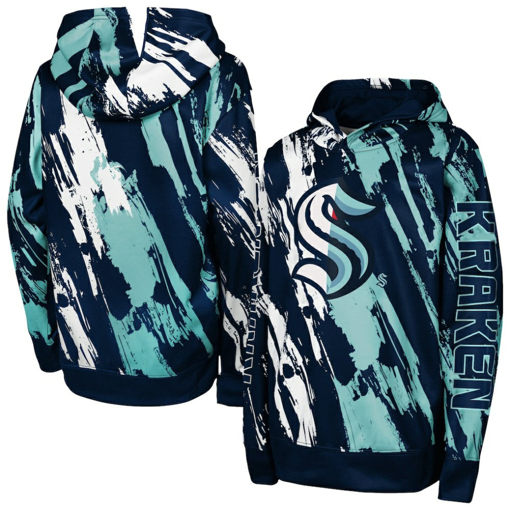 Seattle Kraken Preschool Master Snipe Pullover Hoodie - Deep Sea Blue | US 201002358