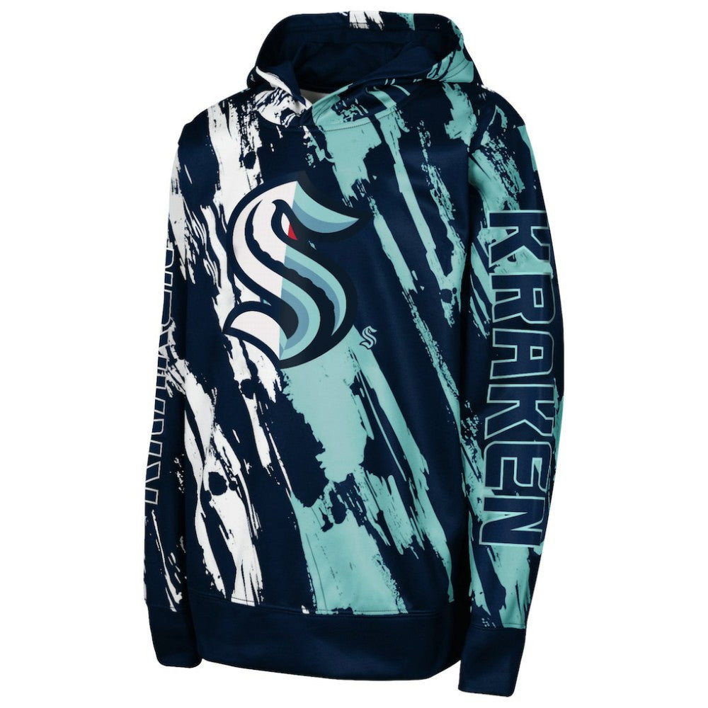 Seattle Kraken Preschool Master Snipe Pullover Hoodie - Deep Sea Blue | US 201002358
