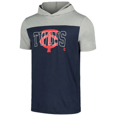 Minnesota Twins New Era Active Brushed Hoodie T-Shirt - Navy Hoodies