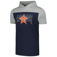 Houston Astros New Era Active Brushed Hoodie T-Shirt - Navy Hoodies