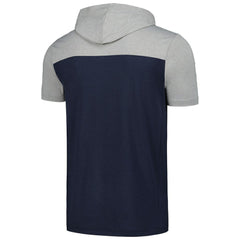 Tampa Bay Rays New Era Active Brushed Hoodie T-Shirt - Navy Hoodies