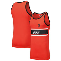 San Francisco Giants New Era Jersey Ringer Tank Top - Orange Jerseys